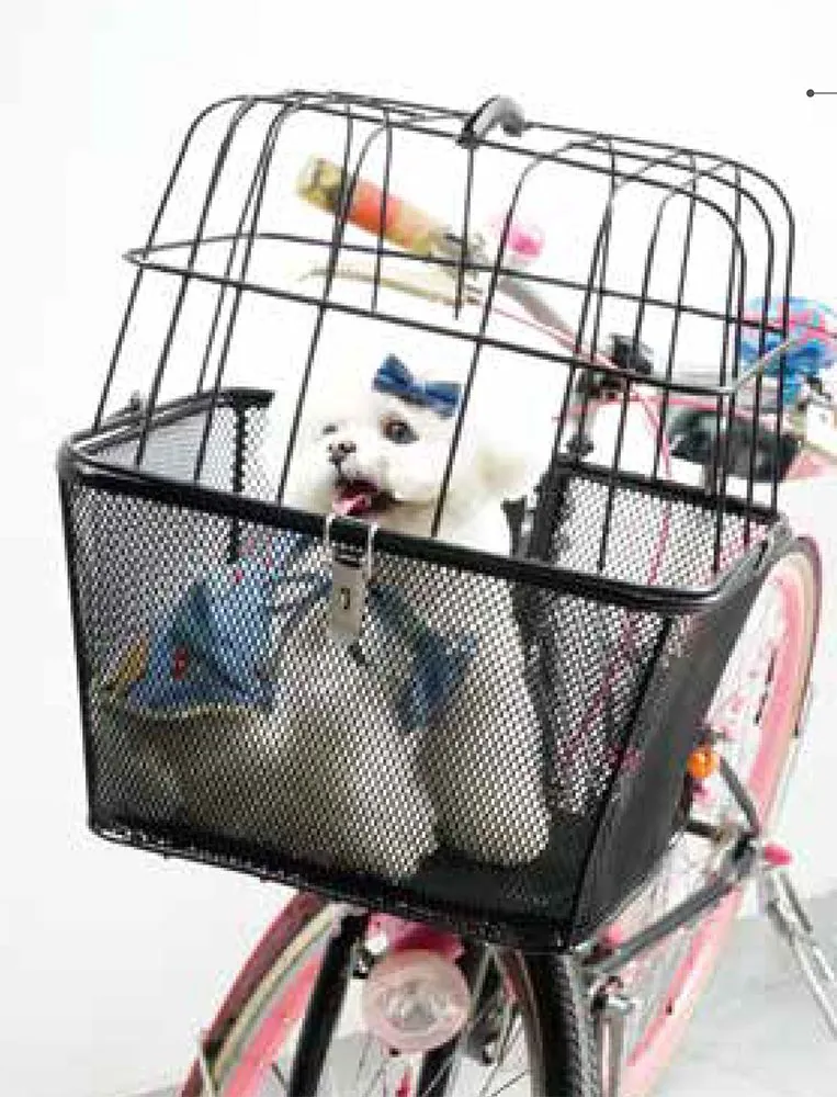 Mesh Pet Carrier Basket — view 2