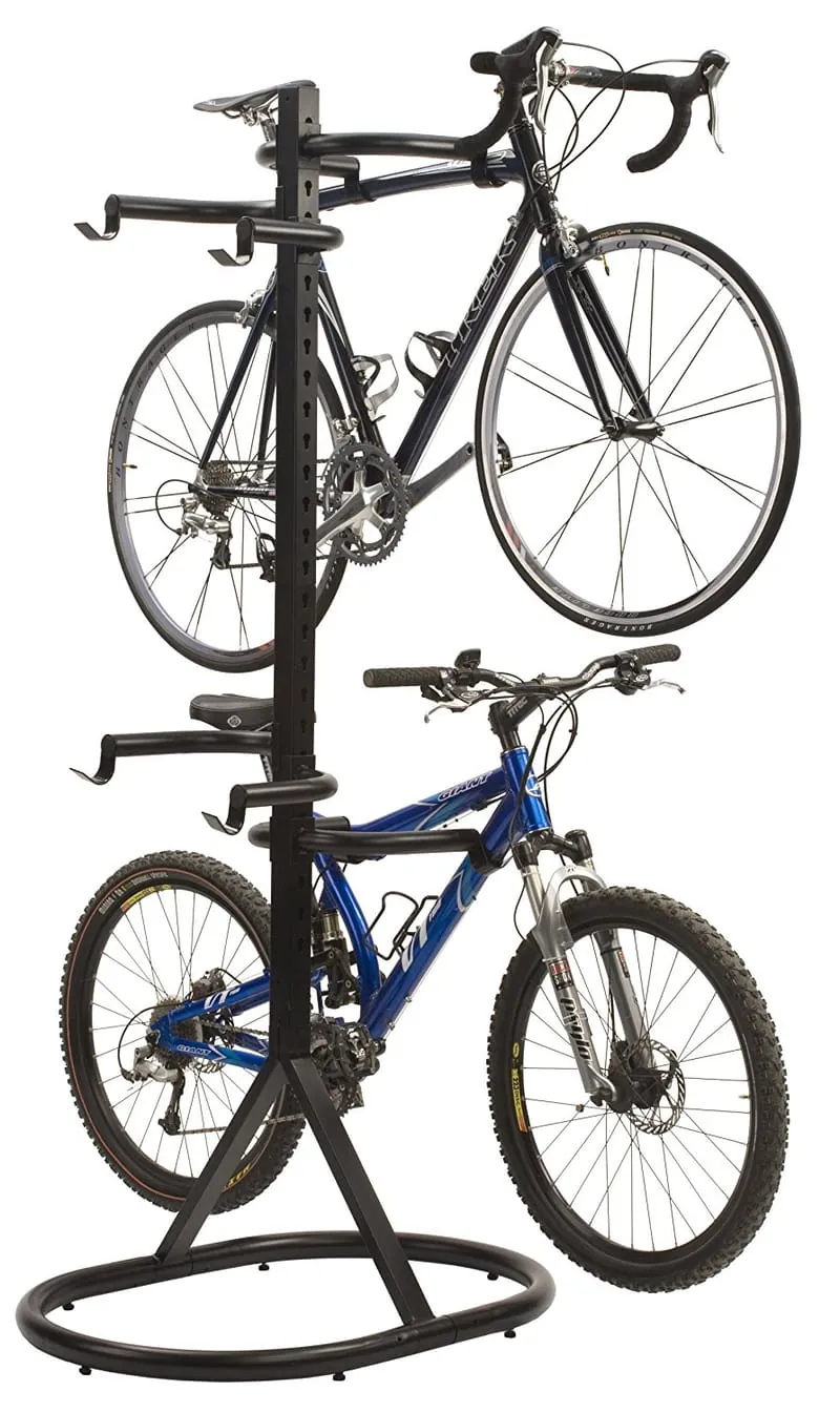 Four-Bike Dual-Tier Parking Stand — view 3
