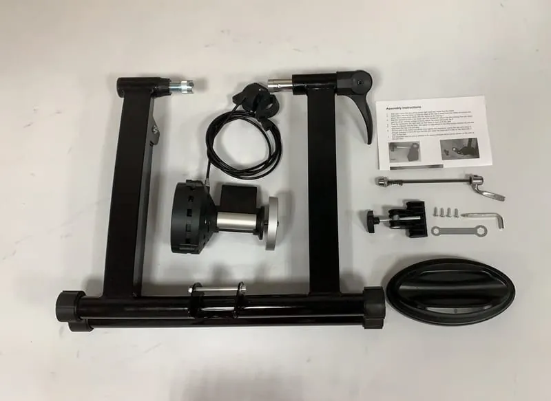 Magnetic Bike Home Trainer — Black
