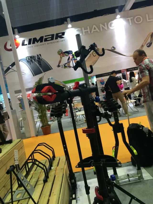 Repair stands demo zone at China Cycle 2015, Shanghai