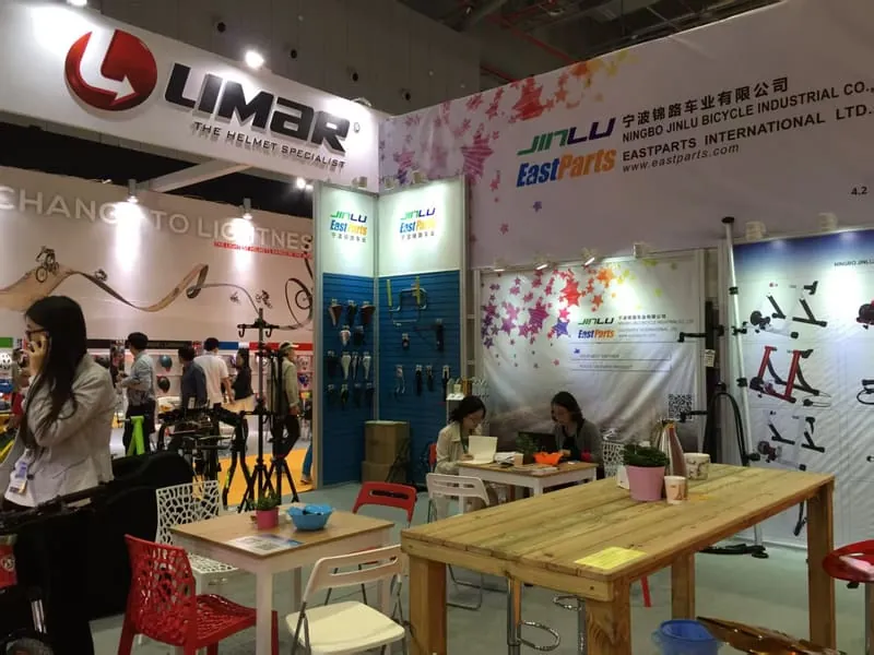 EASTPARTS booth at China Cycle 2015, Shanghai