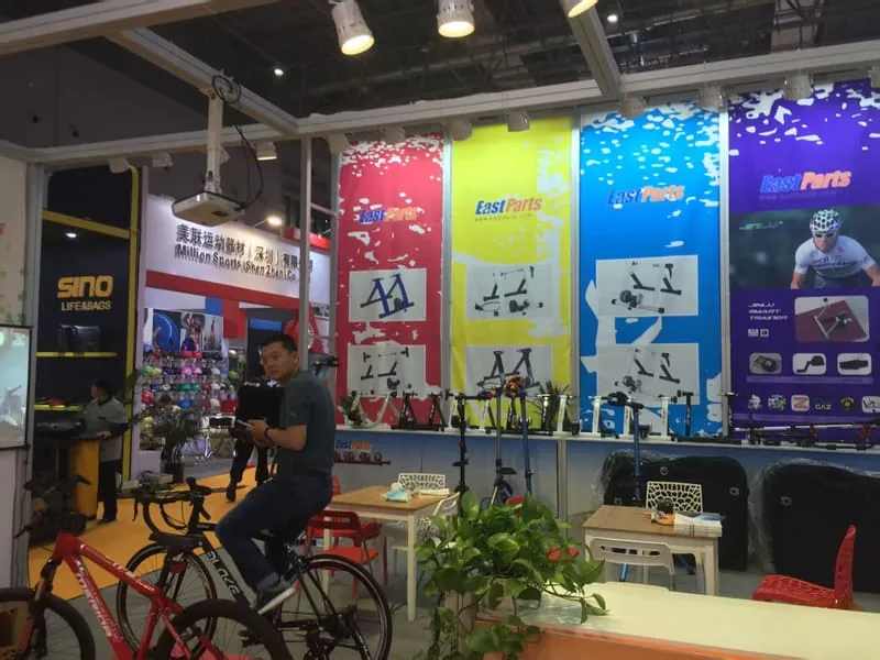 Customer meeting at EASTPARTS booth, China Cycle 2016, Shanghai