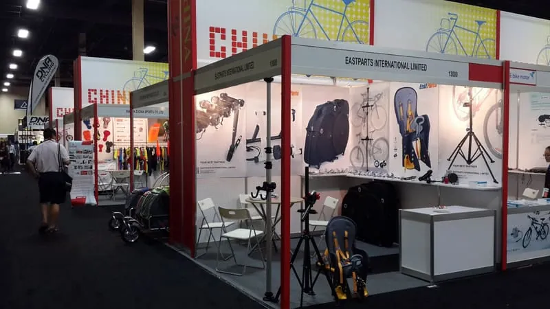EASTPARTS booth 13000 at Interbike 2014, Las Vegas