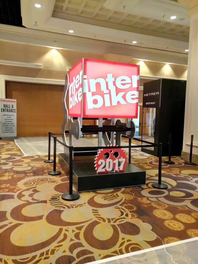 Interbike 2017 entrance, Las Vegas